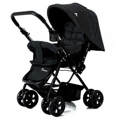 Teknum Reversible Look at Me Stroller - Black